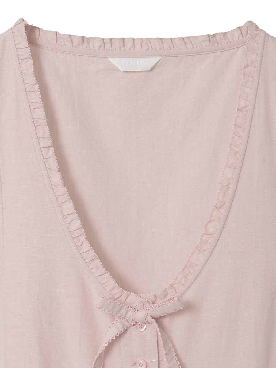 ダンガリージャンパースカート 詳細画像 カーキ 3