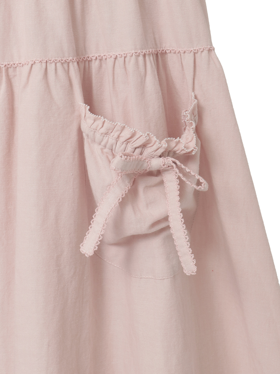 ダンガリージャンパースカート 詳細画像 カーキ 5