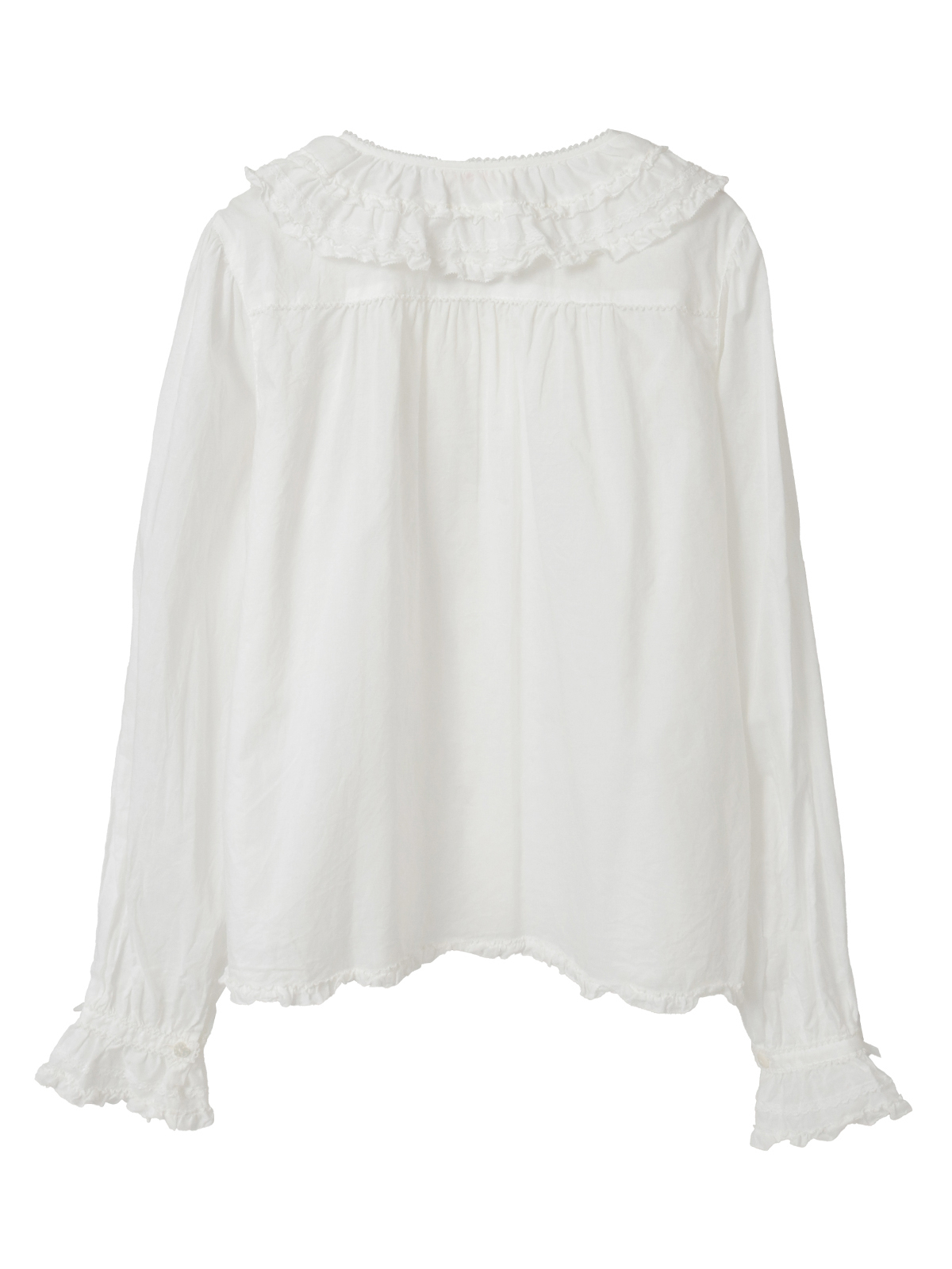 フリル襟付きローンブラウス｜ピンクハウスオフィシャルオンライン