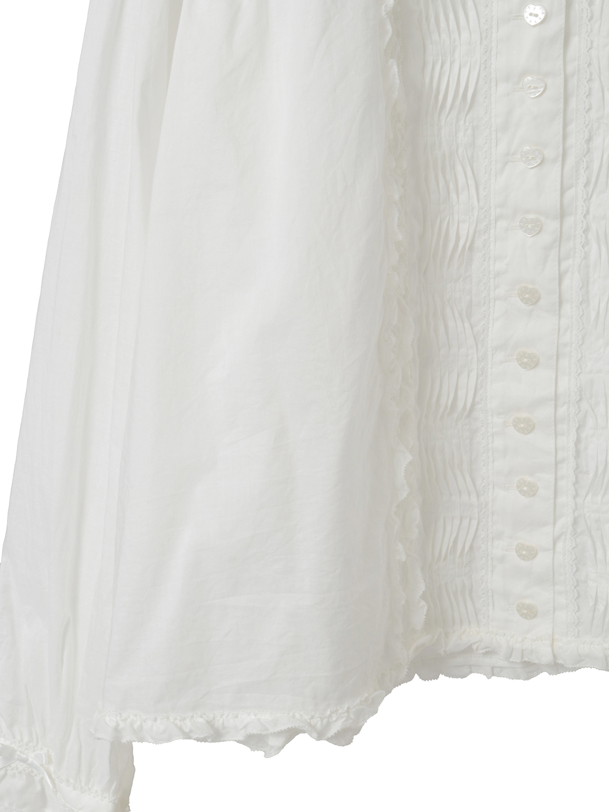 フリル襟付きローンブラウス｜ピンクハウスオフィシャルオンライン