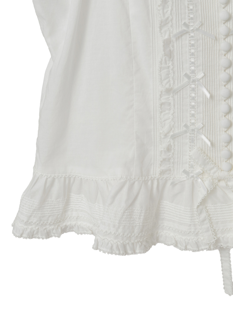 フリル使いローンキャミソールブラウス 詳細画像 ラベンダー 10