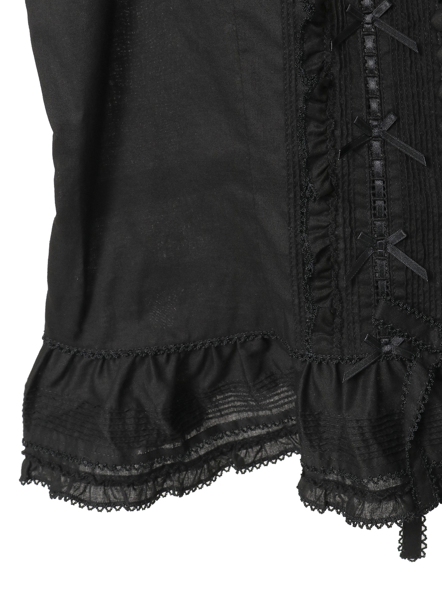 フリル使いローンキャミソールブラウス 詳細画像 ラベンダー 8