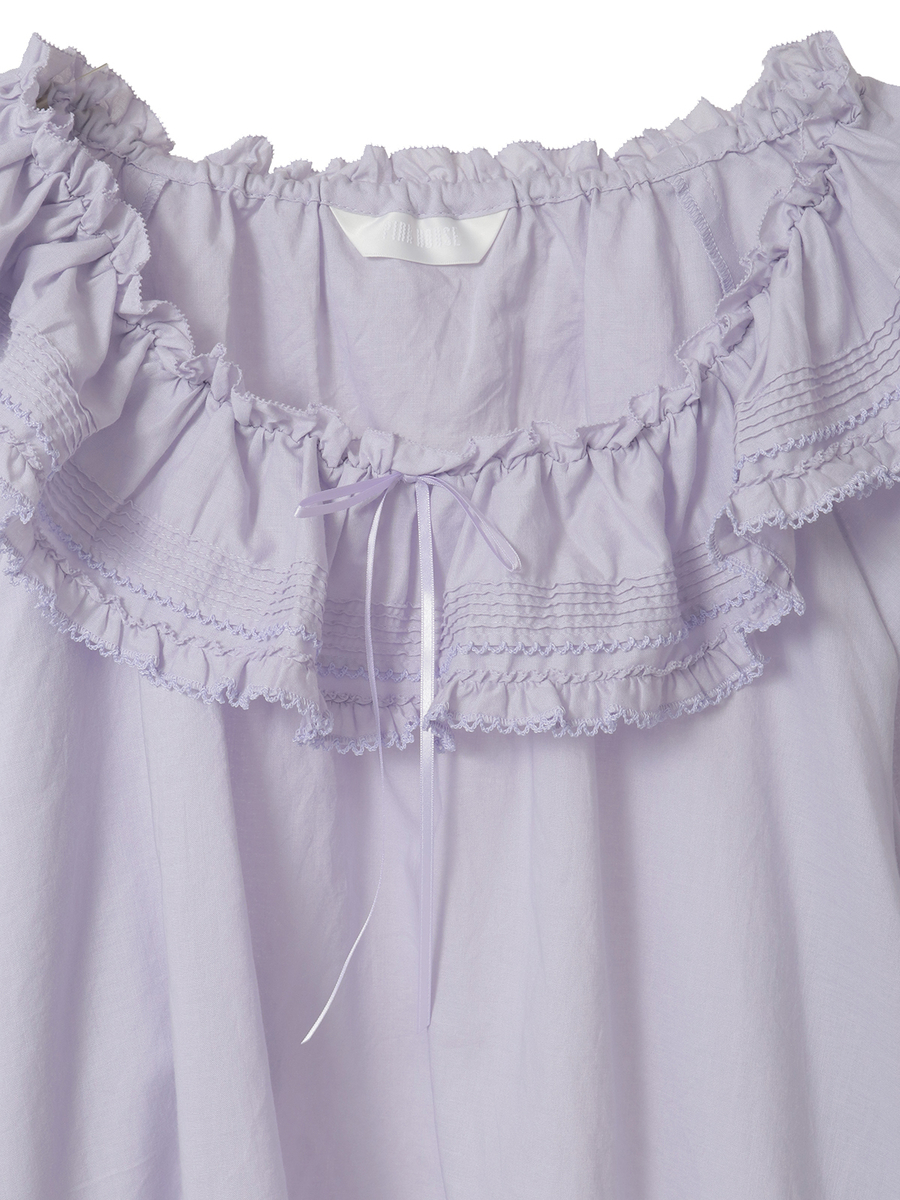 マーガレット刺繍使いローンブラウス 詳細画像 ピンク 16