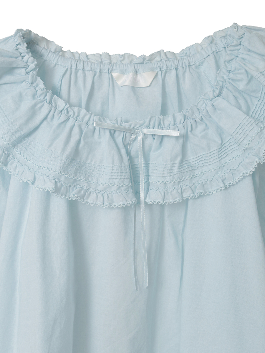 マーガレット刺繍使いローンブラウス 詳細画像 ピンク 3