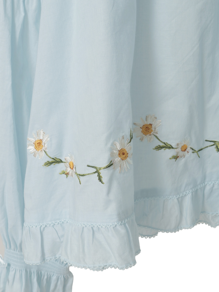 マーガレット刺繍使いローンブラウス 詳細画像 ピンク 4