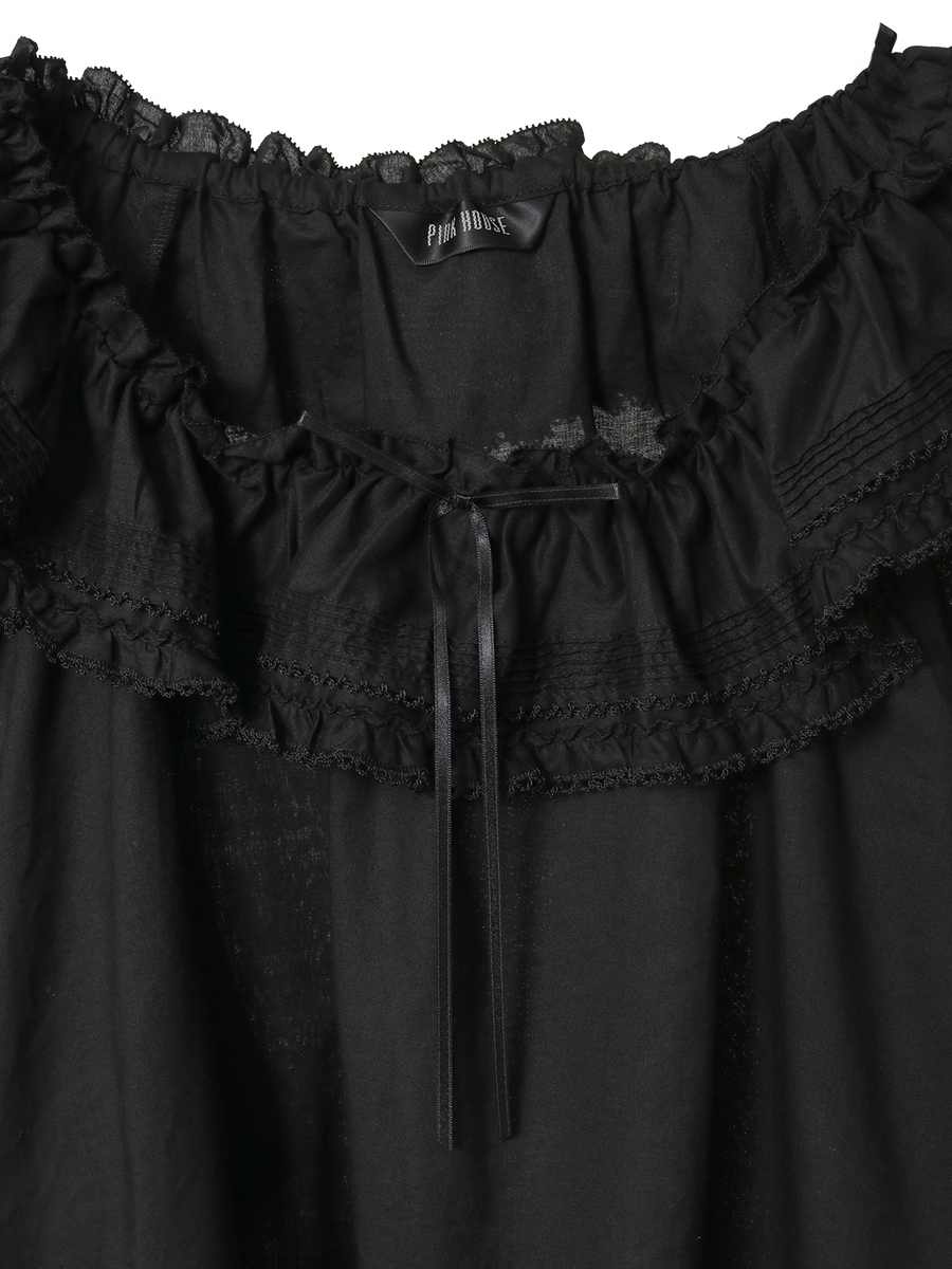 マーガレット刺繍使いローンブラウス 詳細画像 ピンク 7