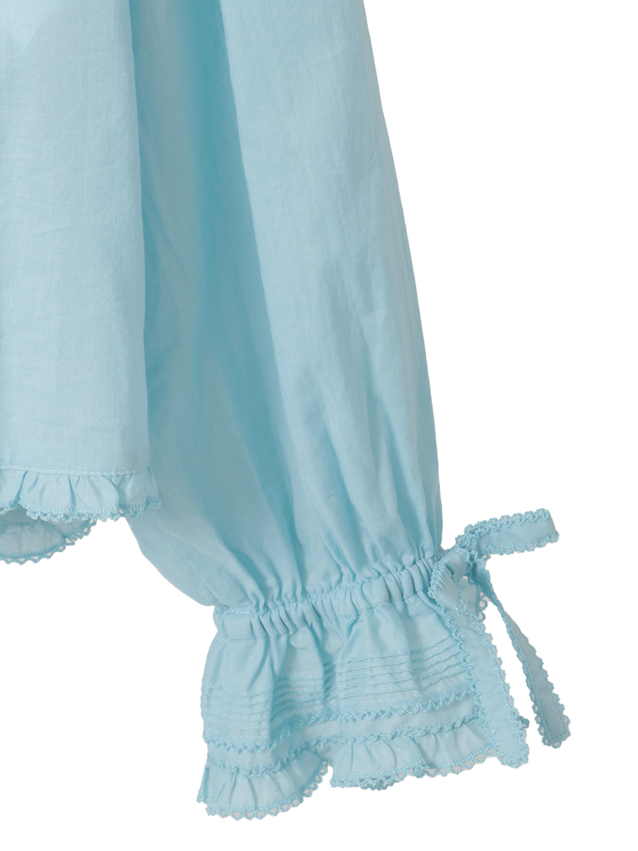 うさぎの耳フード付きローンブラウス 詳細画像 アカ 18