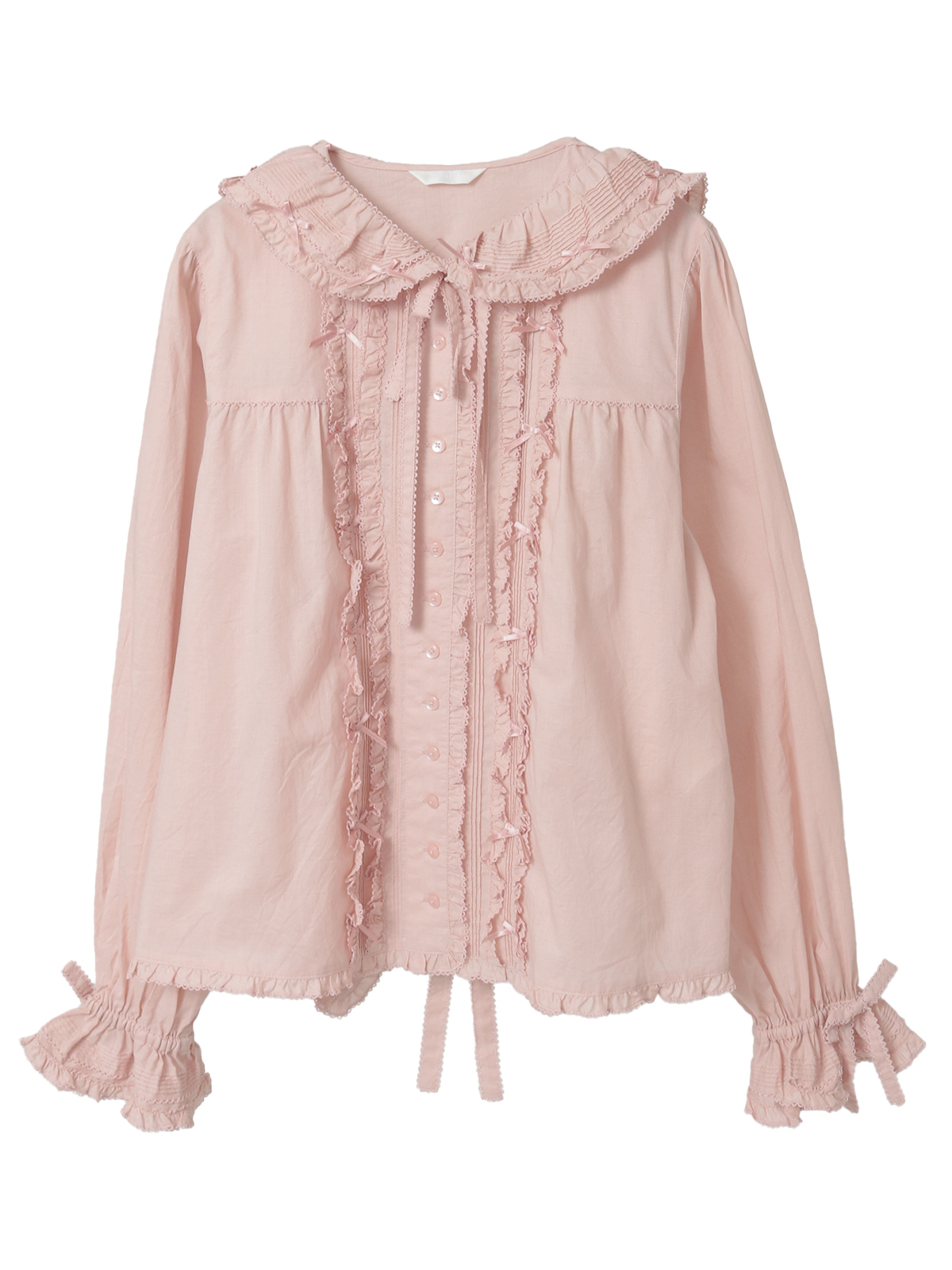 ピンクハウス　フード付きブルゾン　ピンク フード付きキルティングジャケット｜ピンクハウスオフィシャル