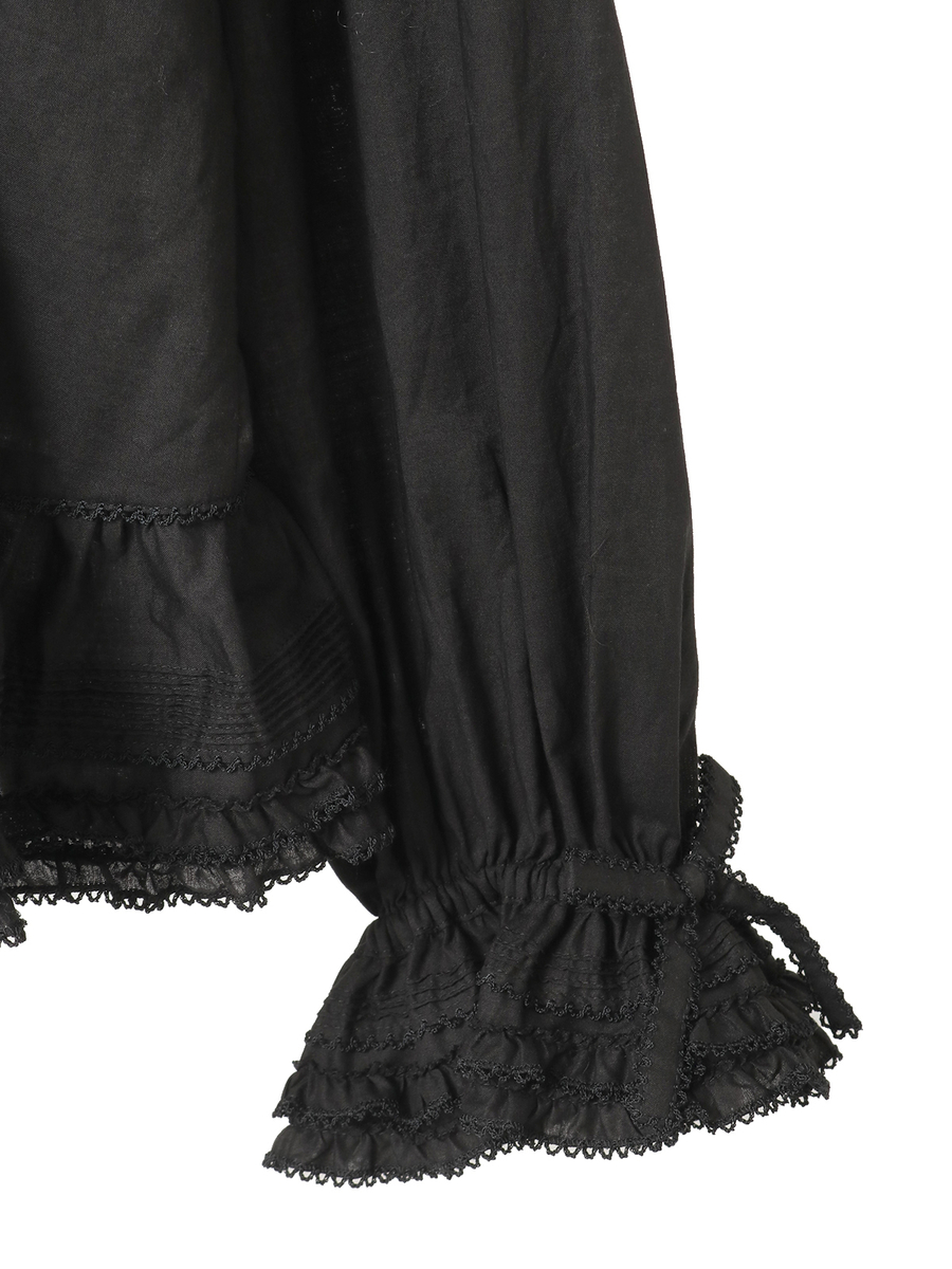 ローンフリル使いオーバーブラウス 詳細画像 アカ 10