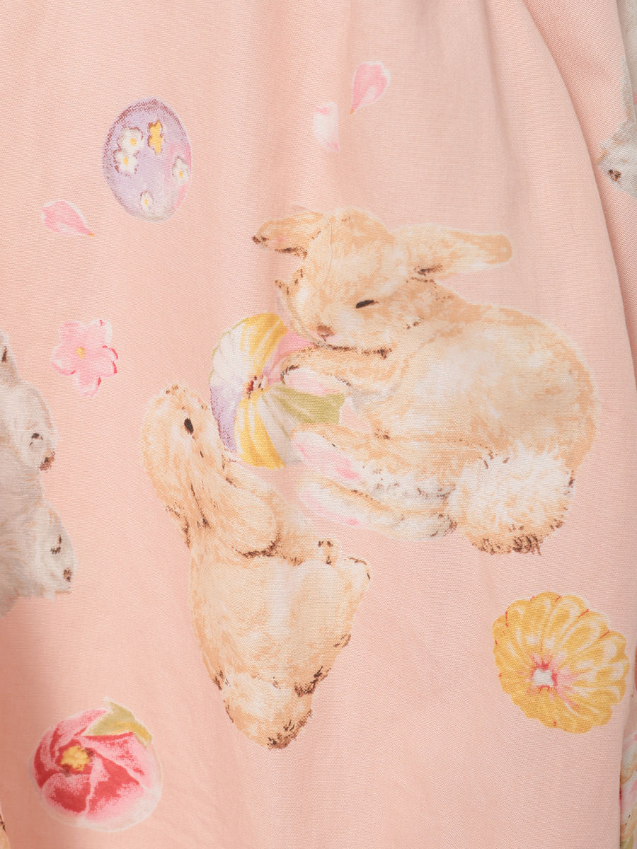 幸見うさぎプリントフードブラウス 詳細画像 ソライロ 10