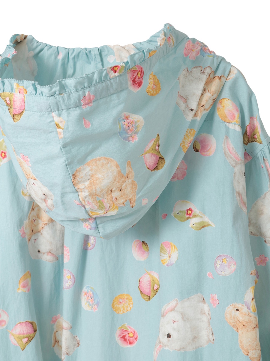 幸見うさぎプリントフードブラウス 詳細画像 ソライロ 6