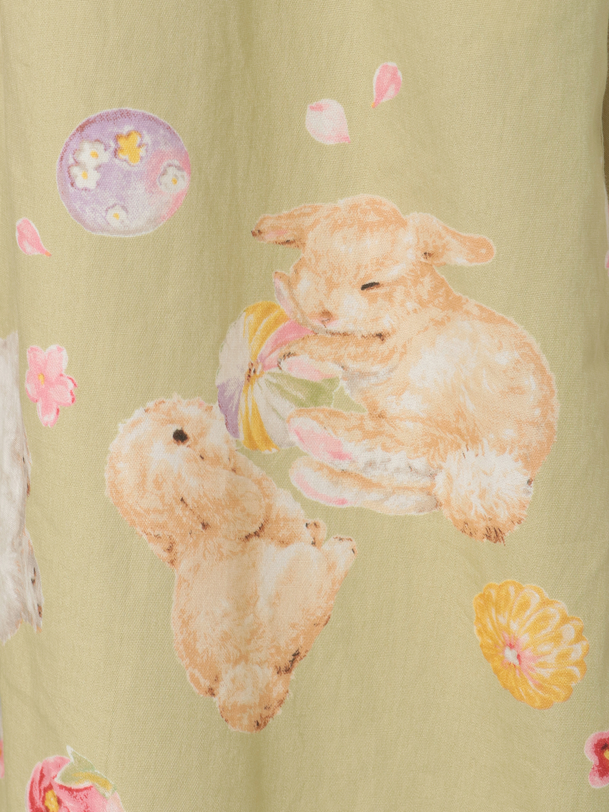 幸見うさぎプリントフードブラウス｜ピンクハウスオフィシャル