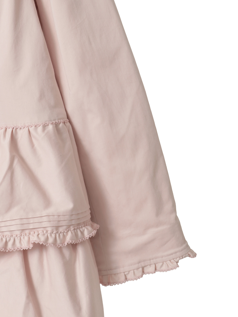 フリル使いティアードコート 詳細画像 クロ 4