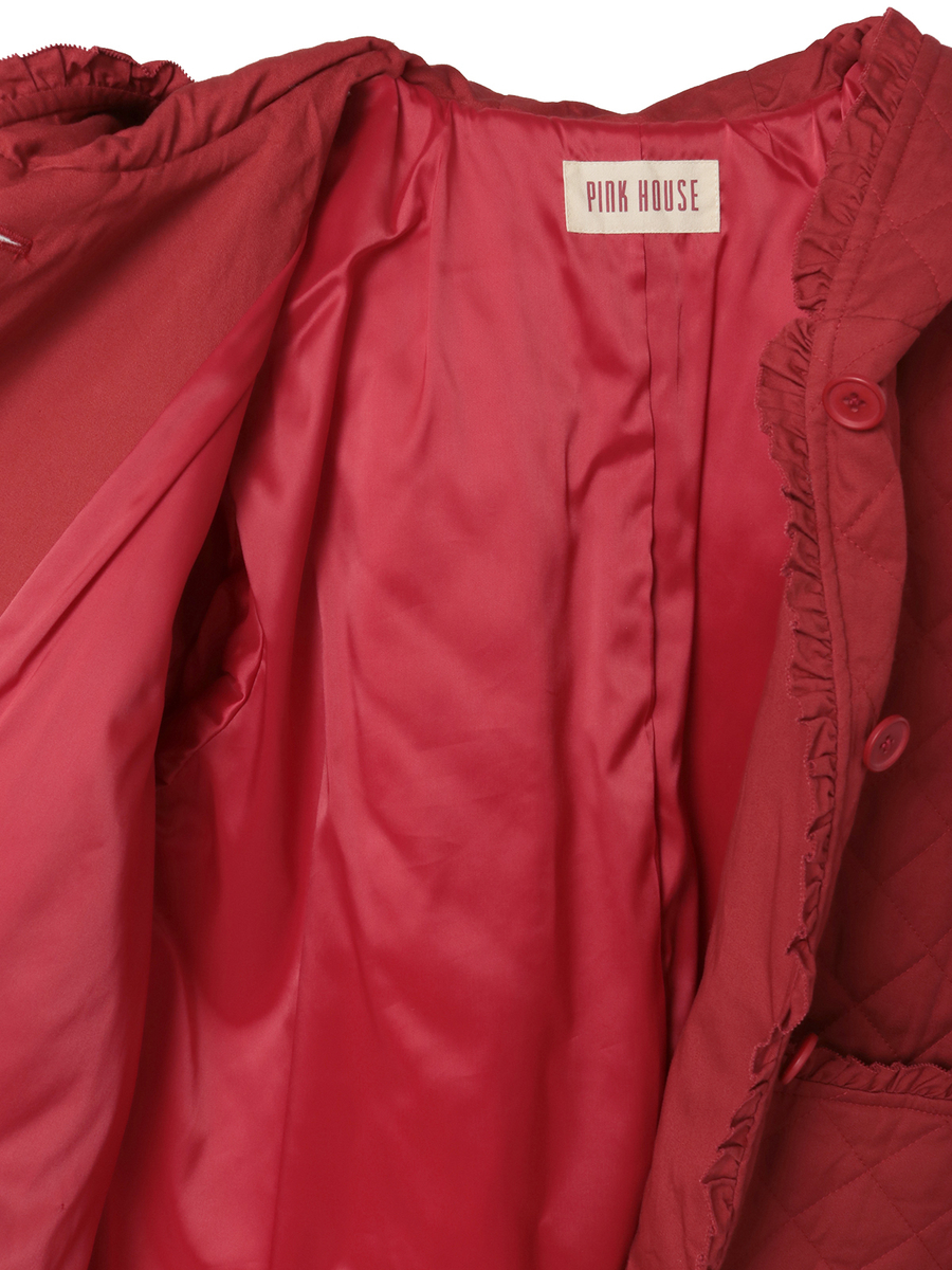 フード付きキルティングジャケット 詳細画像 ブルーグレー 13