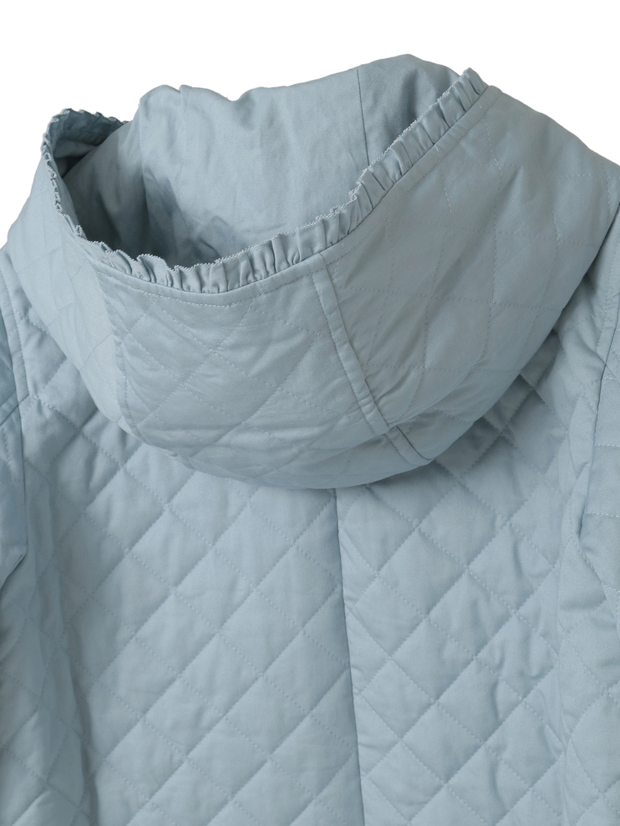 HERNO フード付き キルティングダウンジャケット　ピンクハウス様用 HERNO フード付き キルティングダウンジャケット ピンクハウス様用