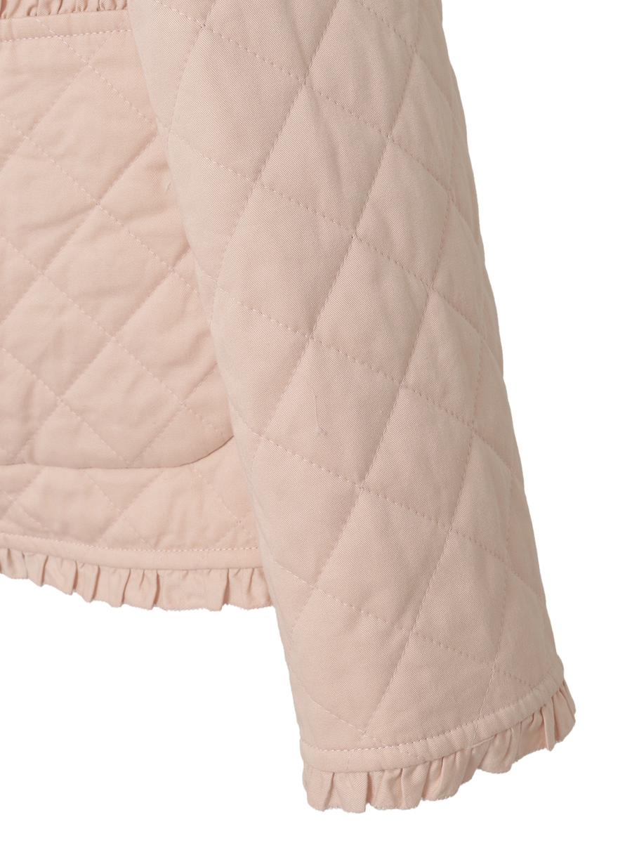 フード付きキルティングジャケット 詳細画像 ブルーグレー 5