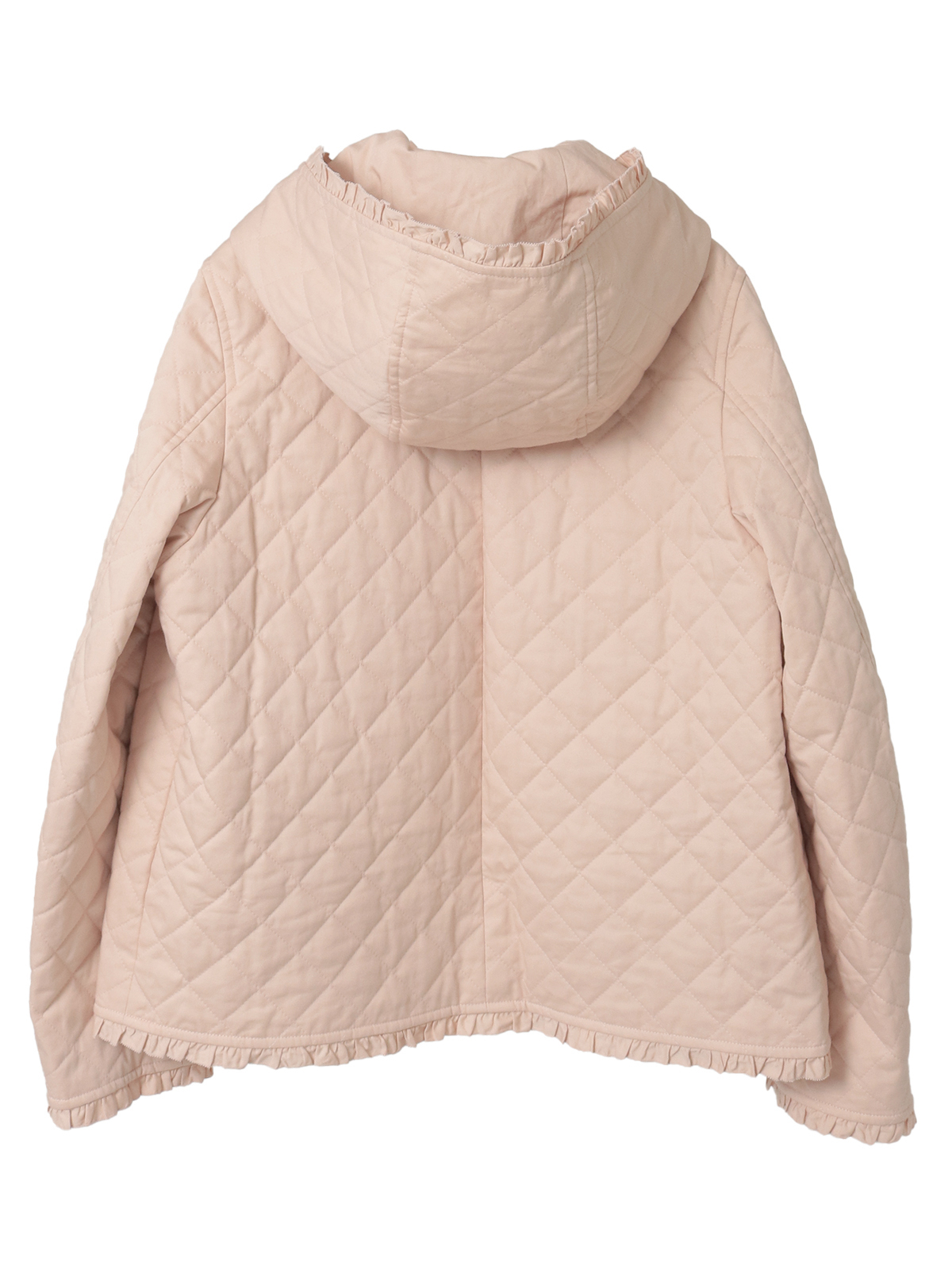 【新品未使用】フード付きキルティングジャケット ピンク フード付きキルティングジャケット｜ピンクハウスオフィシャル