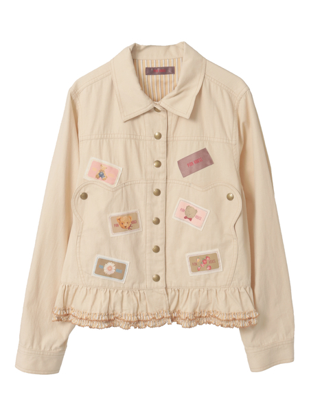 ピンクハウス☆ライダースⓂ︎ レザーライダースジャケット | whimpy or something Official Online Store