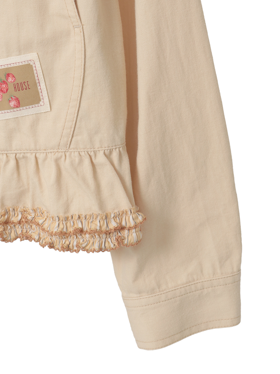 BIGくまシルエットデニムジャケット 詳細画像 キナリ 4