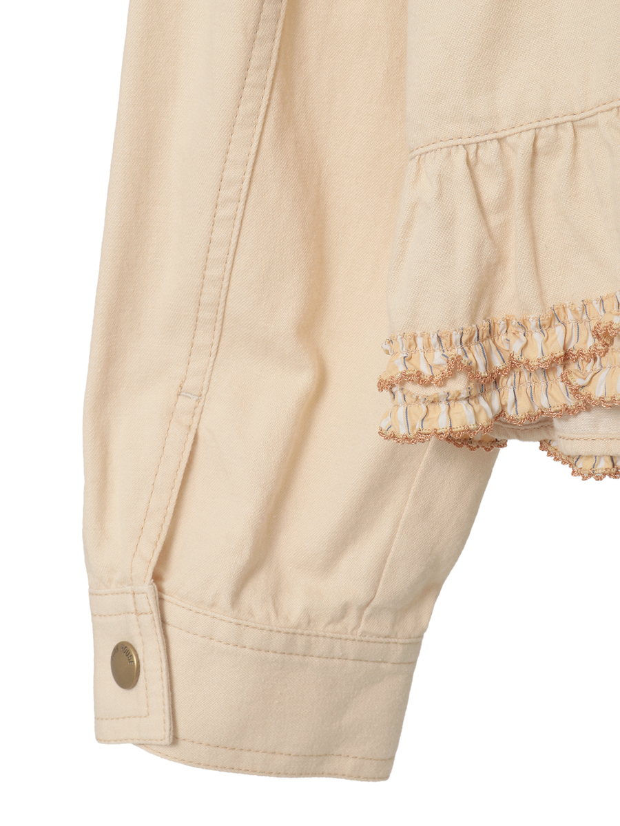 BIGくまシルエットデニムジャケット 詳細画像 キナリ 5