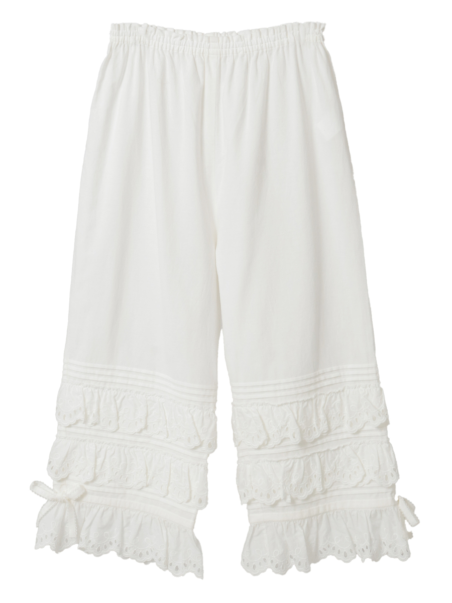 スカラップレース使いダンガリードロワーズ 詳細画像 シロ 1