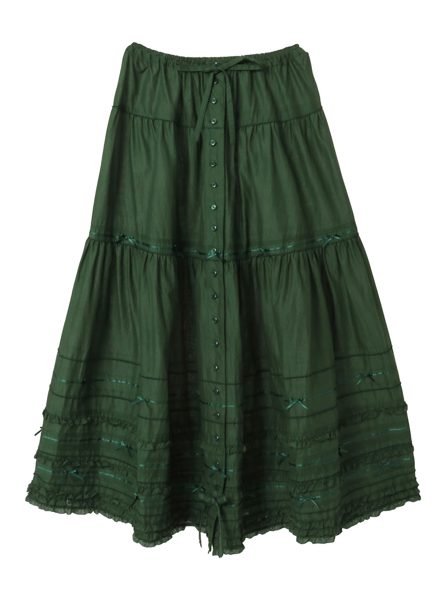 ローンティアードスカート 詳細画像 ピンク 1