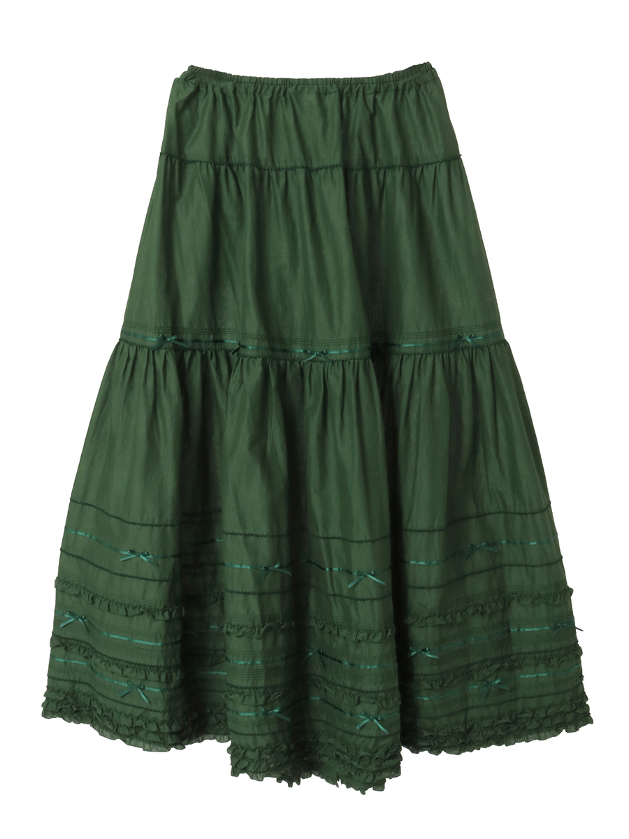 ローンティアードスカート 詳細画像 ピンク 2