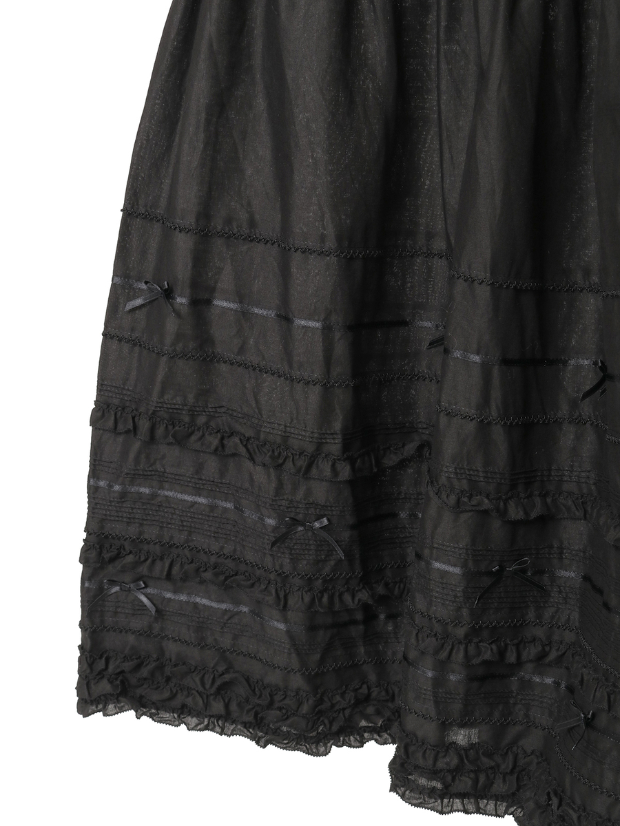 ローンティアードスカート 詳細画像 ピンク 6