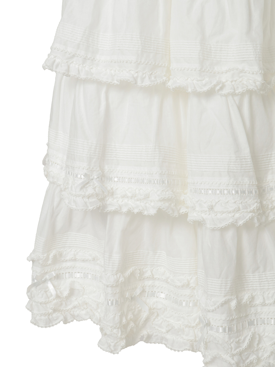 フリル使いローンスカート 詳細画像 ピンク 7