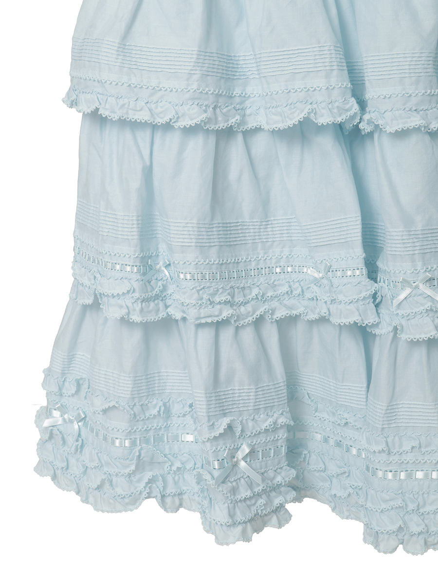 フリル使いローンスカート 詳細画像 ピンク 9