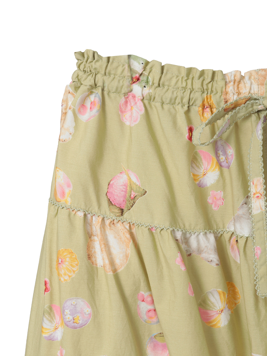 幸見うさぎプリントスカート 詳細画像 ソライロ 3