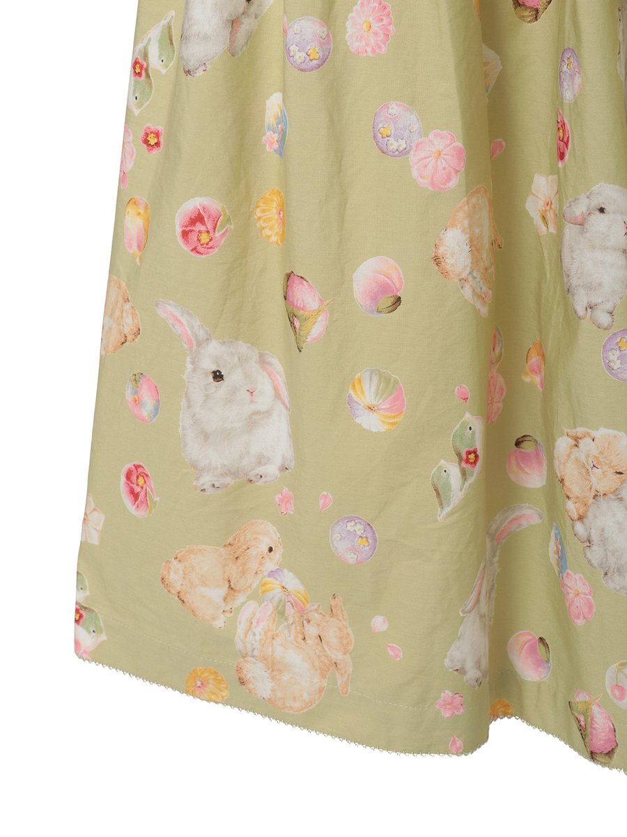 幸見うさぎプリントスカート 詳細画像 ソライロ 5