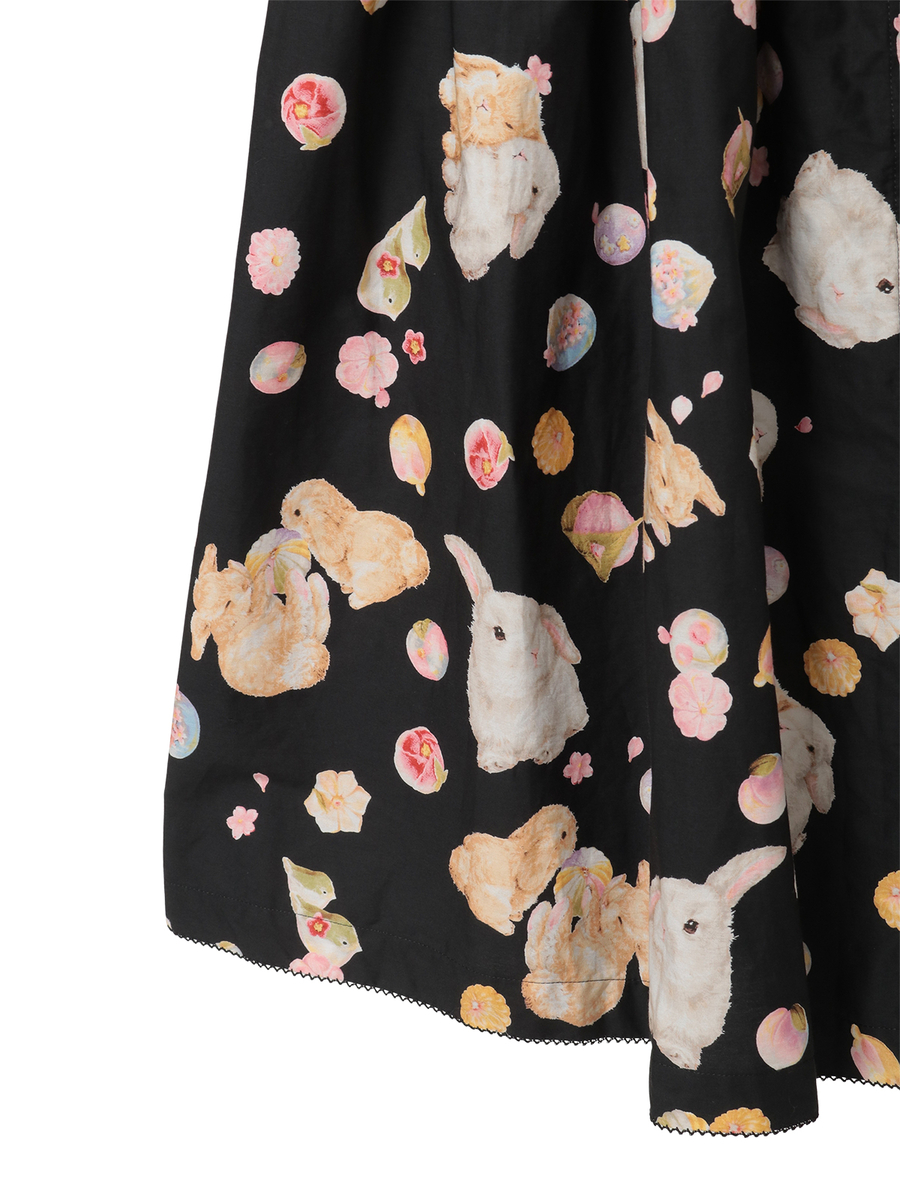 幸見うさぎプリントスカート 詳細画像 ソライロ 6