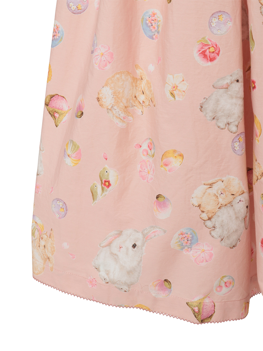 幸見うさぎプリントスカート 詳細画像 ソライロ 8