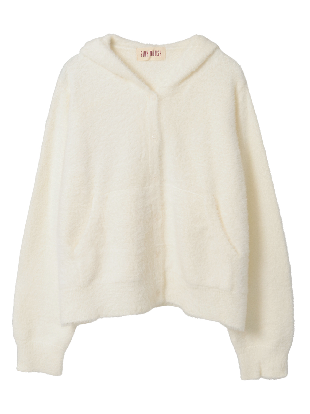 うさぎの耳フード付きニットパーカー｜ピンクハウスオフィシャル