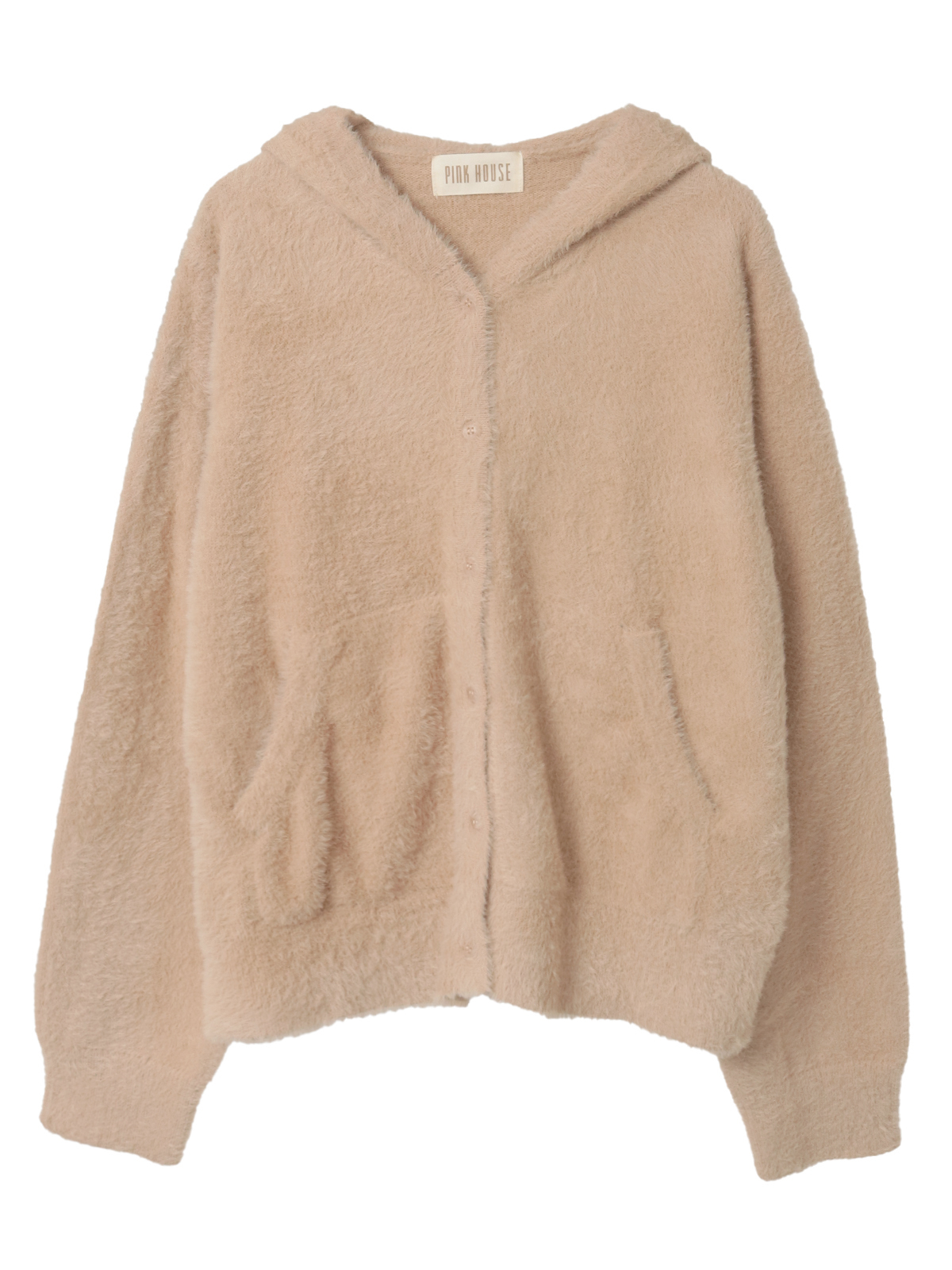 うさぎの耳フード付きニットパーカー｜ピンクハウスオフィシャル