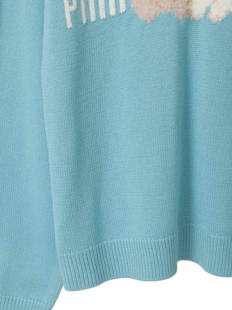 幸見うさぎモチーフニット 詳細画像 アカ 5