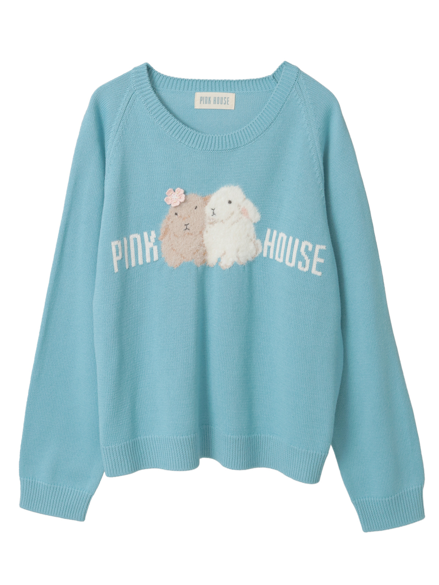 幸見うさぎモチーフニット 詳細画像 ソライロ 1