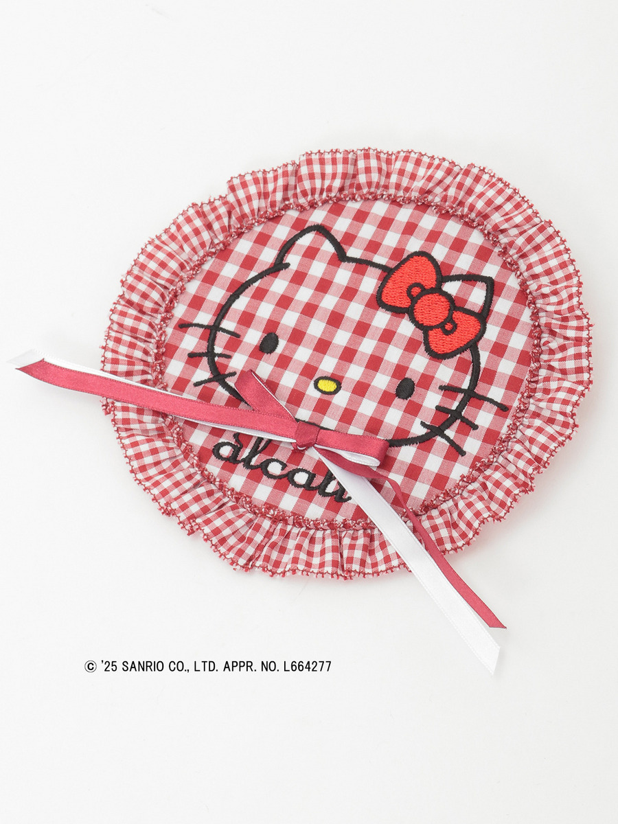 【alcali x HELLO KITTY】コラボレーションワッペン 詳細画像 ブラック 1