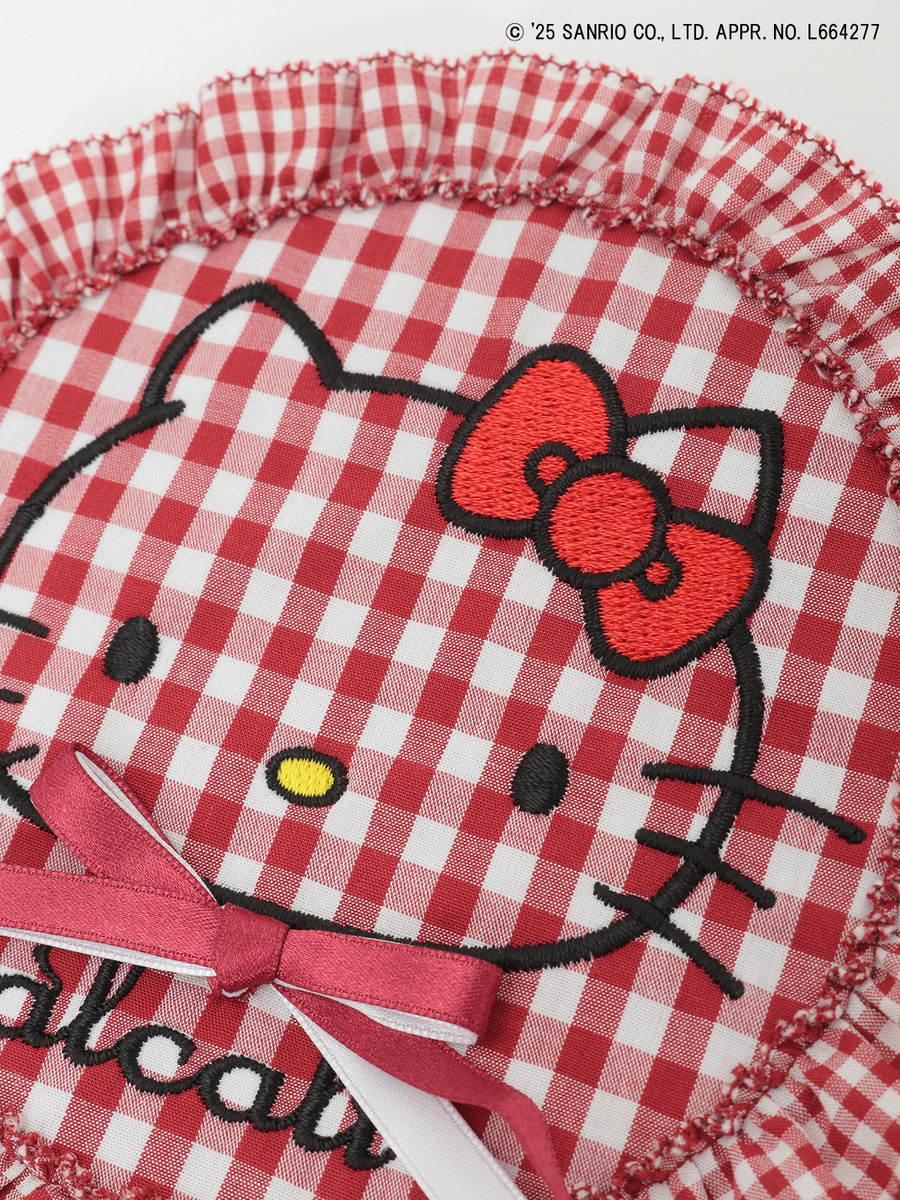 【alcali x HELLO KITTY】コラボレーションワッペン 詳細画像 ブラック 3