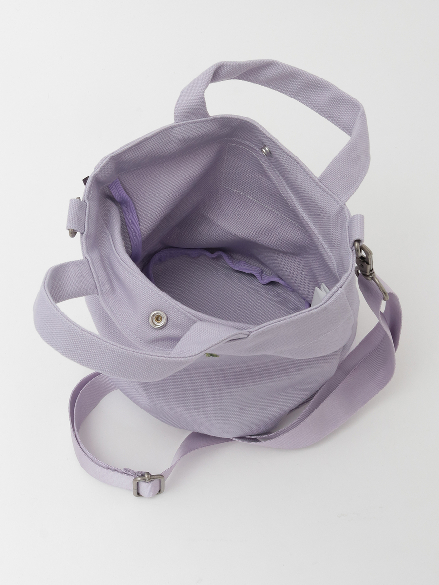 マーガレットブーケ刺繍ミニトートポシェット 詳細画像 ピンク 14