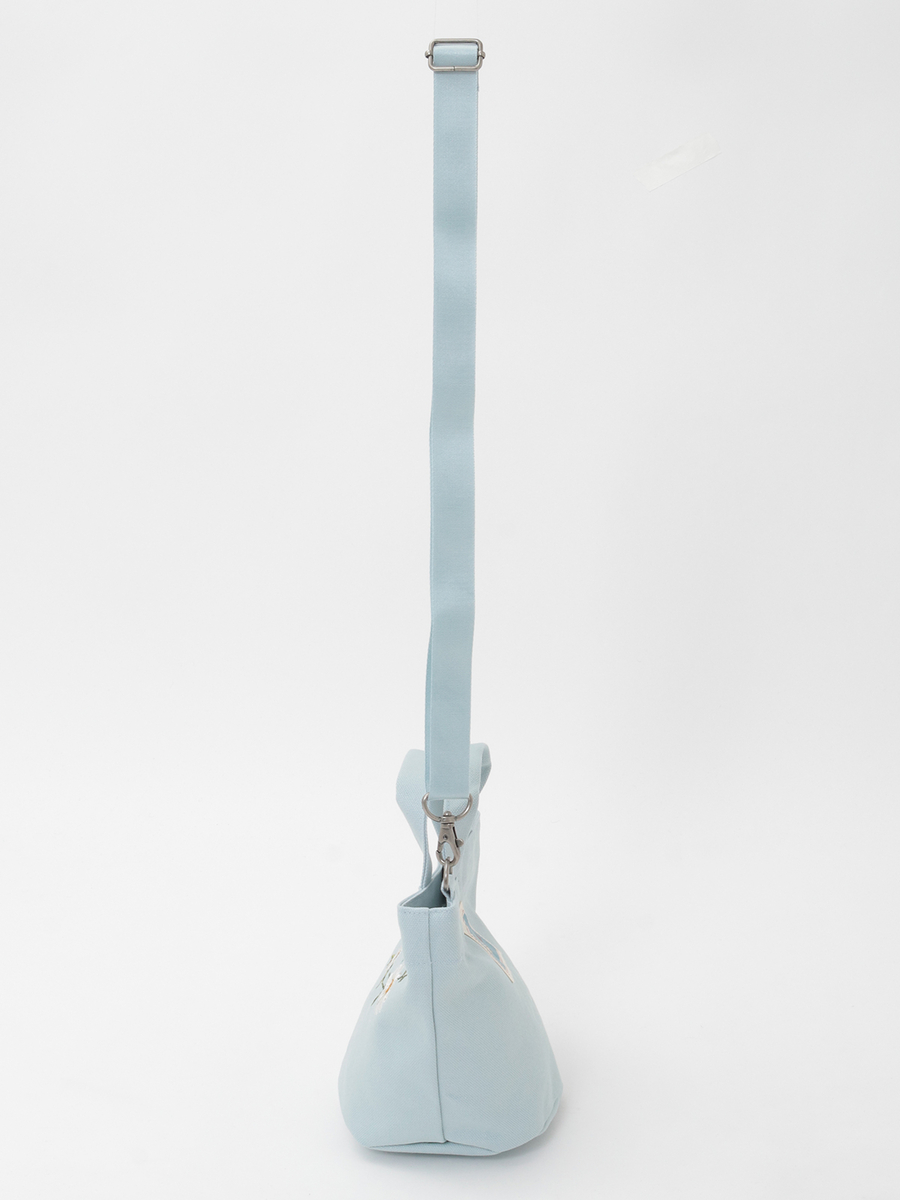 マーガレットブーケ刺繍ミニトートポシェット 詳細画像 ピンク 2