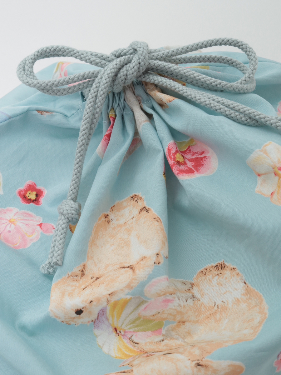 幸見うさぎ刺繍バッグ 詳細画像 アカ 15