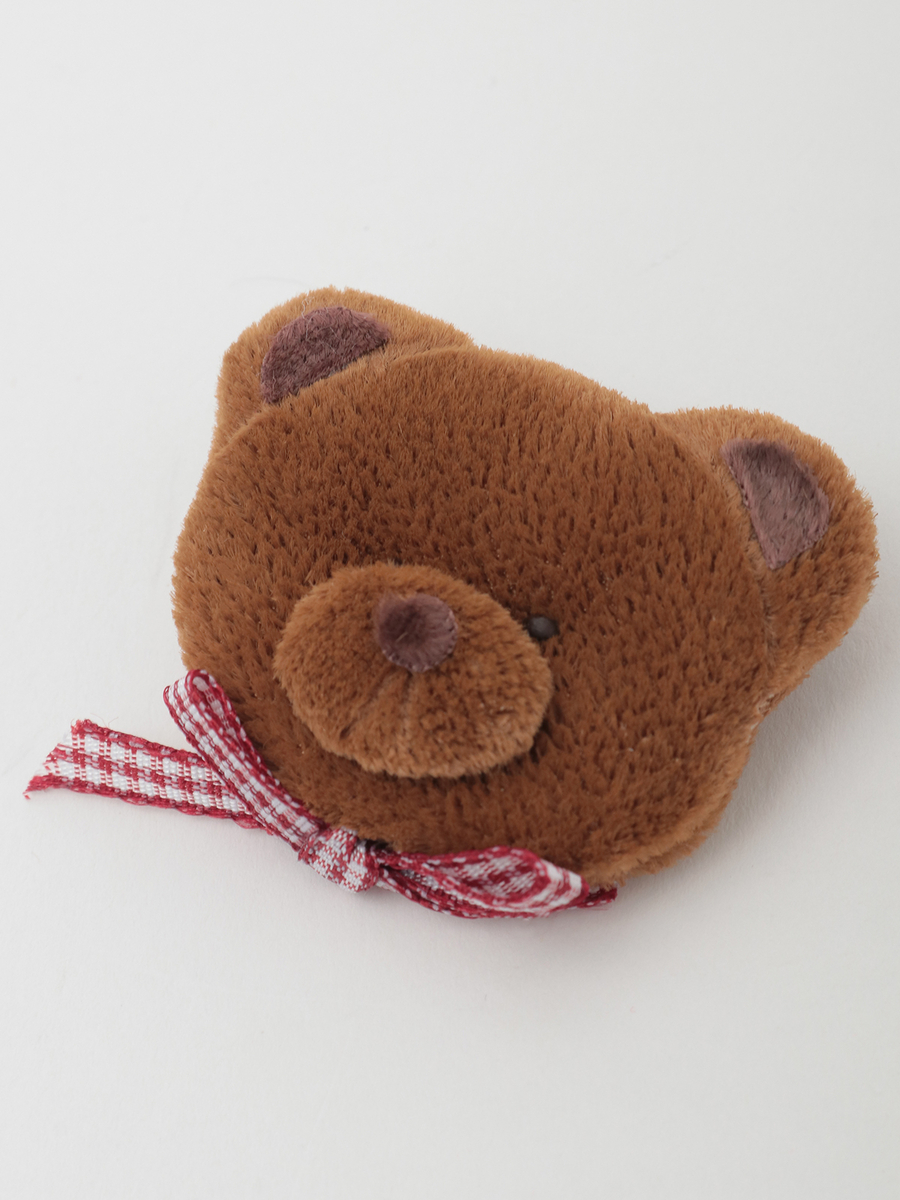 チョコレートテディ＆イチゴミニブローチ 詳細画像 チョコレート 3