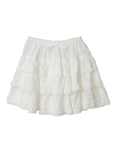 フリル使いティアードタブリエ