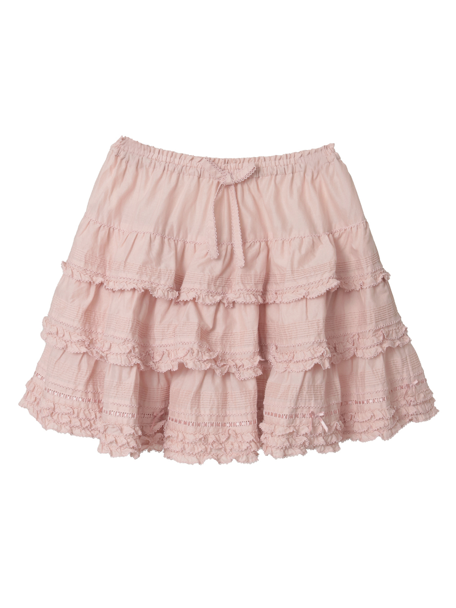 フリル使いティアードタブリエ 詳細画像 ピンク 1