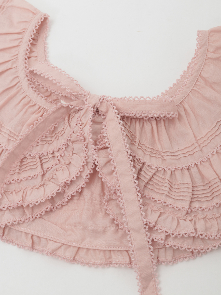 フリル使いローンティペット 詳細画像 シロ 3