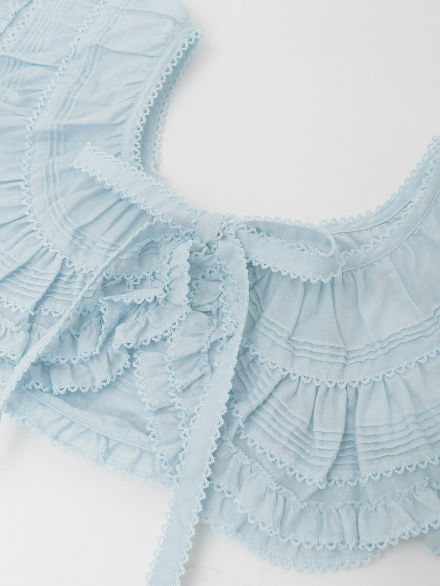 フリル使いローンティペット 詳細画像 シロ 5