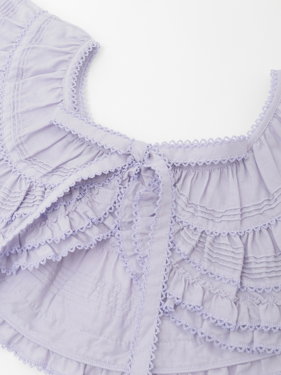 フリル使いローンティペット 詳細画像 シロ 8