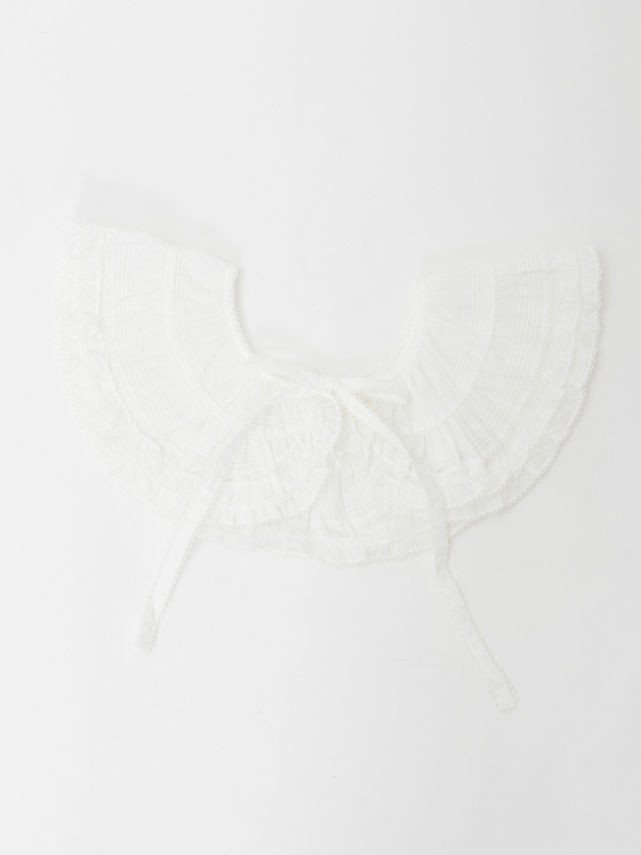 フリル使いローンティペット 詳細画像 シロ 1